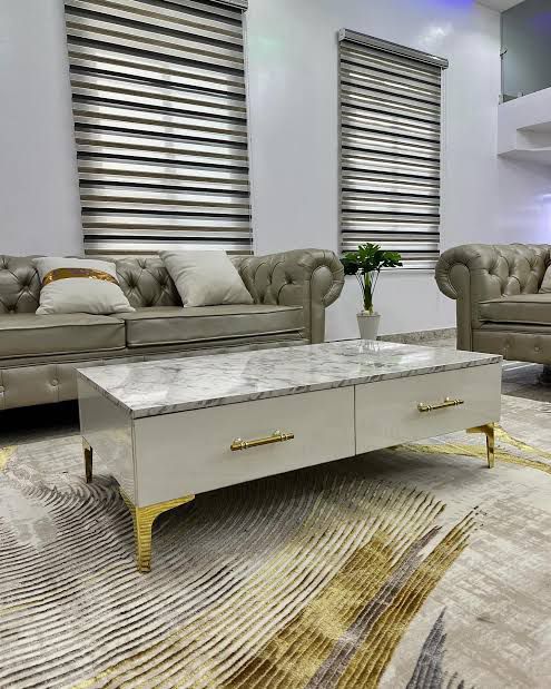 Minimalist White Coffee Table